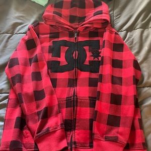 DC zip up hoodie